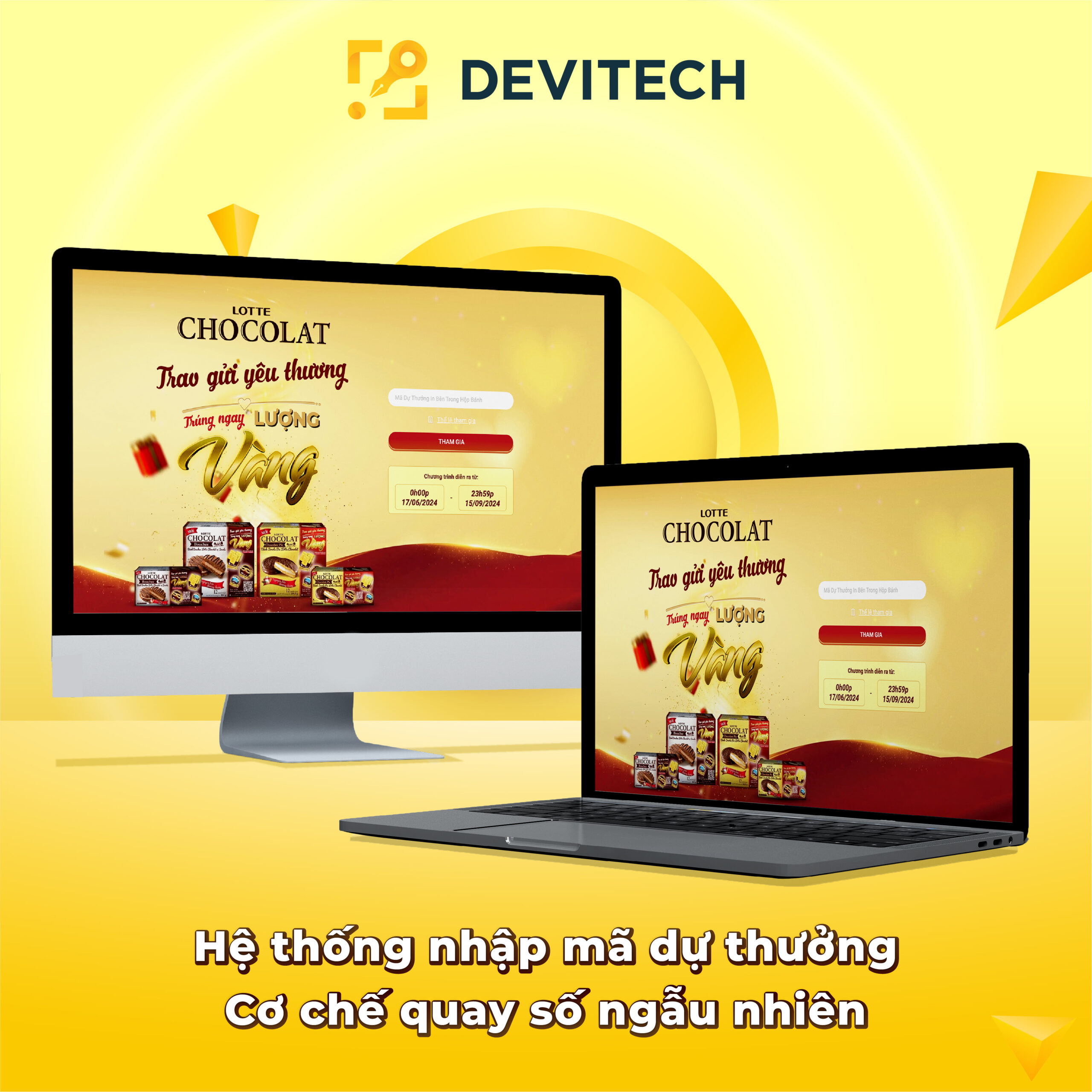 Devitech x Lotte Chocolat